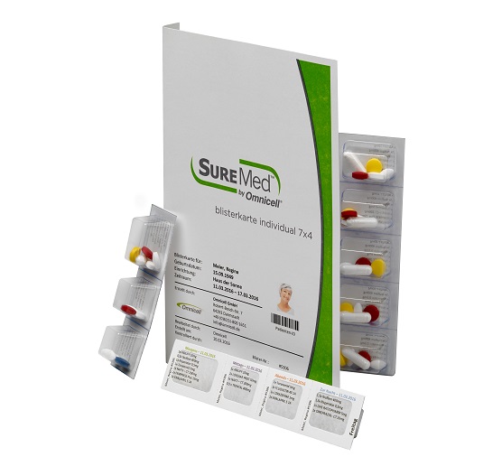 Blister-Einsätze SureMed cup 35, 250 St./ Karton