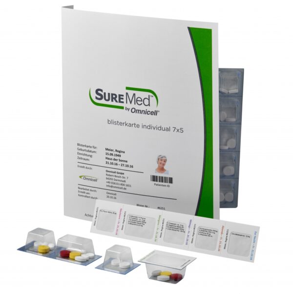 Blister-Einsätze MediBlist individual 7x5, 250 St./Karton